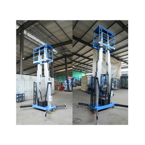 Plateforme élévatrice à ciseaux électrique, écoénergétique, capacité de 500 kg, hauteur de 7 m, certifiée CE, faible niveau sonore - Product Image 6