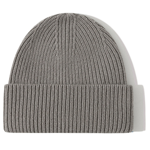 Customizable Black Autumn/Winter Dobby Knitted <b>Slouchy</b> Beach <b>Beanie</b> <b>Hat</b> Acrylic Common Fabric Unisex Adults Outdoor Sports - Product Image 3