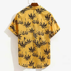 Camisas de playa ligeras para hombre, elegantes y transpirables, ideales para vacaciones y atuendos casuales de playa. - Product Image 2