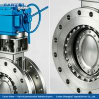 Vanne papillon cryogénique à triple excentricité CF8/CF8M SS304/316L à bride à pattes, étanchéité bidirectionnelle PN16-PN100 pour pipeline pétrolier et gazier