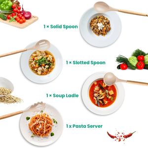 Set di 35 Utensili da Cucina con Spatola, Accessori per Pasticceria, Portautensili, Frusta per Uova e Separatore, Necessità Essenziali in Cucina - Product Image 6