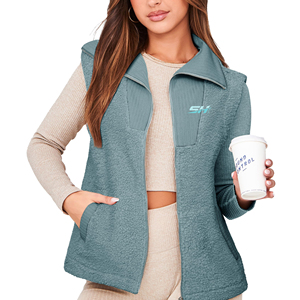 Chaleco Polar Ligero para Mujer, Personalizable, Sin Mangas, para Invierno, Casual, Deportivo, para Exteriores, con Logotipo Personalizado, Precio Bajo - Product Image 1