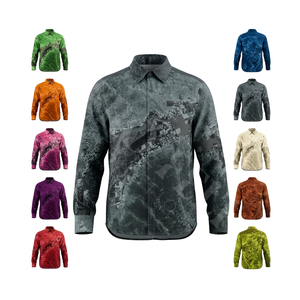 Fashionable Streetwear Custom Camouflage Printed Long Sleeve <b>Dress</b> Shirt Stylish Casual Streetwear Fashion Trendy <b>Dress</b> Shirts - Product Image 1