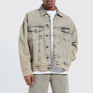 Meilleures ventes : Costumes en jean d'hiver pour hommes sur mesure, boutons unis, haute qualité, 100 % coton, service OEM, dernier design - Product Image 2