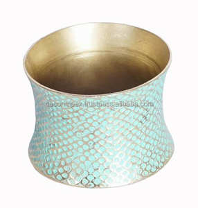 Rond de serviette en aluminium de concepteur en laiton fait à la main rond Table de mariage porte-serviettes décoratif pour hôtel salle à manger et fête - Product Image 2