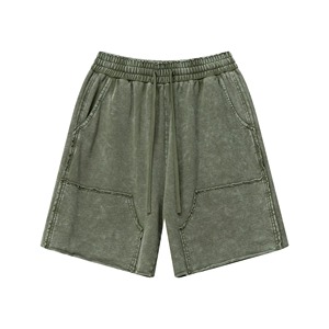 Fabricant de shorts décontractés haut de gamme en gros, broderie personnalisée, OEM, fournisseur de shorts athlétiques en coton French Terry pour les États-Unis et l'Europe - Product Image 1