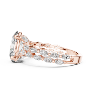 Anillo de Compromiso de Plata de Ley 925 con Diamante Moissanita al por Mayor, Anillo de Boda Personalizado, Fabricante y Proveedor de Joyería, OEM ODM - Product Image 2
