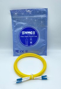 สายแพทช์ไฟเบอร์ออปติก SYMCO LC/UPC LC/UPC SM-DX-3.0-3M-2 เกรดโทรคมนาคม แบบดูเพล็กซ์ LSZH ผ่านการทดสอบจากโรงงาน 100% รับประกัน 1 ปี - Product Image 5