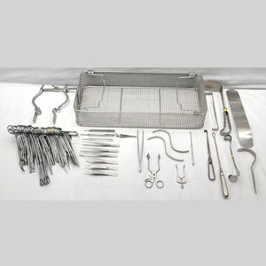 Ensemble d'instruments chirurgicaux de base Aesculap 57 pièces (laparotomie majeure / chirurgie générale) - Product Image 1