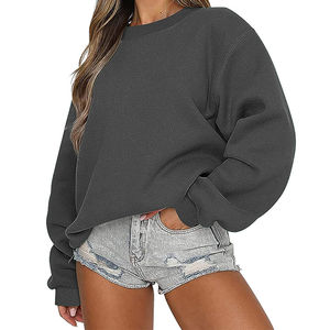Sudaderas de Invierno para Mujer con Logotipo Personalizado al Por Mayor a Bajo Precio, Último Estilo, Ropa Casual, Transpirable, 100% Algodón Felpa - Product Image 1