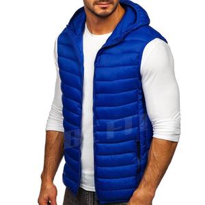 Chaqueta sin mangas Lisa personalizada para hombre, informal, con cremallera, precio barato, último estilo, para invierno - Product Image 2