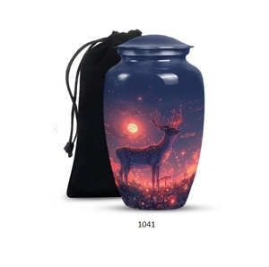 โกศบรรจุอัฐิคุณภาพดีที่สุดสำหรับผู้ใหญ่ชายหญิง - รับน้ำหนักได้ 200 ปอนด์ โกศตกแต่งสำหรับผู้ชาย โกศสำหรับพิธีศพสำหรับคุณพ่อ โกศสำหรับอัฐิของผู้ชาย - Product Image 5