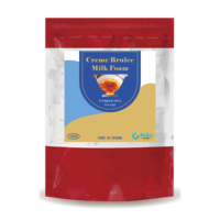 KEIFU 1kg Poudre de boisson pour bubble tea premium de Taïwan, ingrédients crème brûlée, certifiée HALAL/HACCP/ISO 22000, durée de conservation de 18 mois