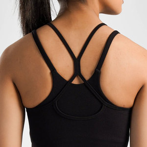 Nouveaux débardeurs de sport pour femmes OEM, 100 % coton, séchage rapide, respirants, col rond, vêtements de course confortables - Product Image 6