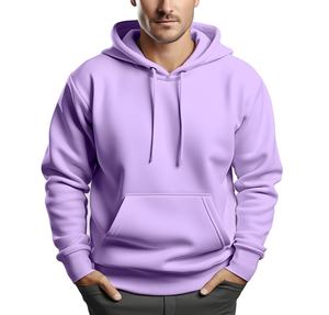 Sudadera con Capucha Verde Oliva para Hombre, Corte Regular, Informal, de Punto, de Algodón, para Otoño - Product Image 3