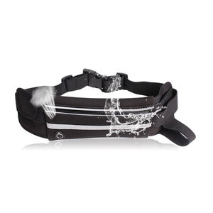 Riñonera Deportiva de Color Sólido para Exteriores, de Gran Capacidad, Resistente al Sudor, Cinturón de Correr Portátil para Senderismo - Product Image 1