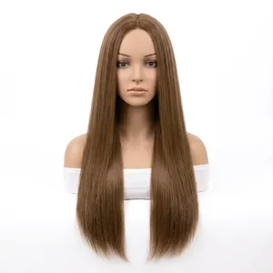 ผมแท้แบบเรมี่ 100% ชนิดตรง สีน้ำตาล เนื้อผมตรงธรรมชาติ สามารถปรับแต่งได้ - Product Image 2