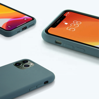 Étui de téléphone en silicone durable Étui de protection en velours résistant à la chaleur