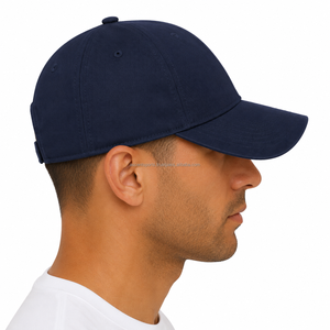 Casquette de baseball personnalisée pour femme en sergé de coton, 6 panneaux, visière incurvée réglable, style décontracté et sportif, pour usage quotidien et extérieur, avec détails métalliques, vente en gros - Product Image 6