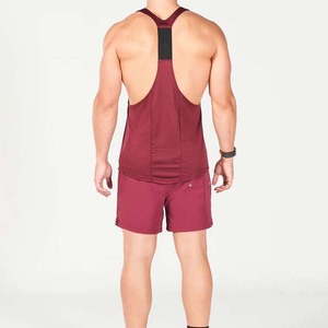 Débardeur de sport tricoté de haute qualité pour homme, col rond ample, respirant, idéal pour l'entraînement estival et la gym - Product Image 2