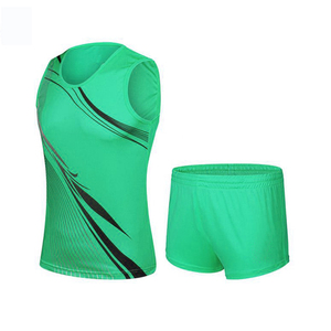 Conjunto Deportivo para Mujer, Camiseta sin Mangas Azul Degradado con Pantalones Cortos de Cintura Elástica, Absorbe la Humedad, para Tenis - Product Image 3