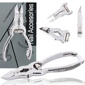 Cortacutículas Profesional de Titanio Arcoíris Premium, Cortador de Uñas de Acero Inoxidable, Recortador de Cutículas para Arte de Uñas, Removedor de Piel Muerta - Product Image 2