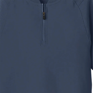 Veste de baseball personnalisée respirante, anti-humidité, hydrofuge, avec fermeture éclair quart de tour et bas ajustable - Product Image 5