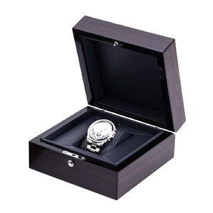 Boîte de rangement pour montres en MDF écologique avec fermeture à pression et matériaux recyclés - Product Image 2