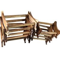 Baignoire Hotbath Baignoire autoportante en bois Baignoire en bois portable pour adultes Baignoire de trempage pour baignoire chaude Fabriquée au Vietnam