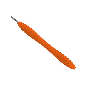 Sonde dentaire ergonomique orange, outil de nettoyage manuel, poignée antidérapante, autoclavable, socle conique orange, tige de miroir dentaire, Pakistan - Product Image 6