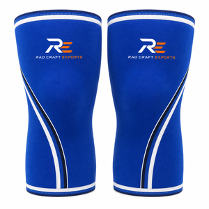 Rodilleras Profesionales con Construcción Duradera, Ajuste Flexible y Compresión Segura para Entrenamiento con Pesas, Servicio OEM - Product Image 5