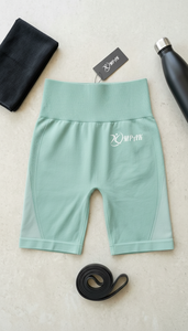 Shorts de sport taille haute respirants pour femme, style streetwear, pour yoga, cyclisme, fitness, entraînement athlétique, effet push-up, sans couture - Product Image 6