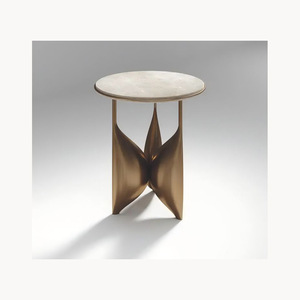 Table d'appoint en métal personnalisée moderne, élégante, nouvelle arrivée, table d'appoint en aluminium, nouveau design, meubles décoratifs pour la maison - Product Image 3