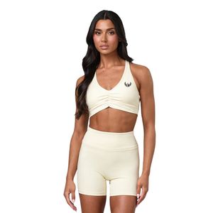 Women Nevutral Cross Back Sports <b>Bra</b> Medium Support <b>Stretch</b> Fitness Gym Training Workout Activewear <b>Bra</b> Apparel Wear - Product Image 2