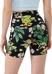 Shorts de cycliste à motif camouflage imprimé par sublimation, dernière conception, sexy, pour l'extérieur, fitness, compression, effet push-up, pour femme - Product Image 5