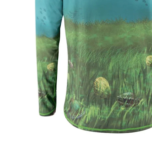 Camisa de Pesca Ligera de Secado Rápido, Manga Larga, Protección UV, Transpirable, Ropa de Pesca para Exteriores, Tejido de Poliéster Duradero - Product Image 5