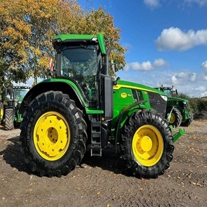 John Deeree tractor modern agricultural machinery for farming operations soil tillage <b>cultivation</b> loader harvesting - Product Image 3