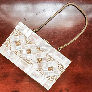 Pochette de luxe en nacre faite à la main de l'Inde Sac de soirée parfait pour dame de la mode à vendre - Product Image 2