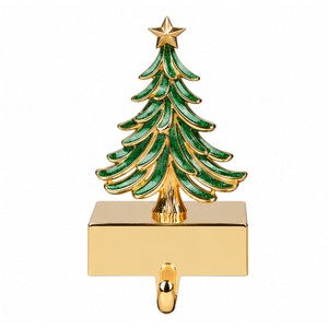 Support de chaussettes de Noël en métal doré en forme d'étoile, robuste, pour cheminée, en laiton, pour décoration en gros - Product Image 6