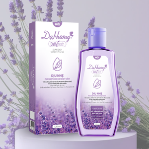 Gel Íntimo Femenino Daily Fresh con Lavanda Suave, Orgánico, a Base de Hierbas, pH Balanceado, Hecho en Vietnam, Cuidado Calmante - Product Image 1