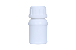 Botella de Plástico HDPE Blanca Iconicc, Forma Cilíndrica, Tapa de Rosca, para Uso Químico, Modelo 1000HDAG100NA, Gujarat - Product Image 2