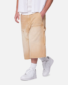 Wholesale Men's Cargo Shorts Elastic Waist Streetwear Casual Men Cargo Short Pants Cotton French Terry Fabric Sweat Shorts - Product Image 4