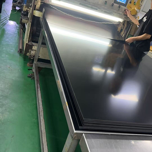 Hoja de tablero de PVC rígido negro mate de alto brillo de plástico de 1220x2440mm para álbum de fotos - Product Image 4