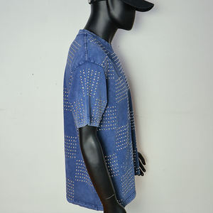 Camisetas de Hombre al por Mayor, 100% Algodón Grueso, de Alta Calidad, Corte Regular, Estampadas con Diseño Valley, Ropa Urbana - Product Image 3