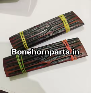 Escamas de Hueso Talladas a Mano para Cuchillos, Material Natural Pulido, Imitación Antigua para Fabricación de Cuchillas Personalizadas y Aplicaciones Artesanales - Product Image 2