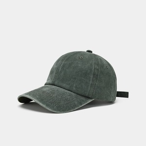 Casquette de baseball pour homme effet délavé, style rétro vieilli et polyvalente, avec visière courte, tendance - Product Image 6