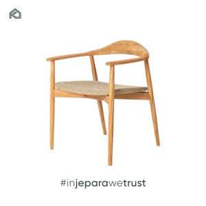 Juego de Comedor de Madera Maciza Premium March Expo, Juego de Comedor de Teca Indonesia para Exteriores, 8 Sillas, Moderno, para Villa, Hogar, Oficina, Sala de Estar - Product Image 5