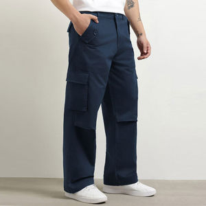 Men Casual Straight <b>Trouser</b> Premium Soft Breathable Quick Dry Comfortable Daily Wear 100% Cotton Lightweight <b>Summer</b> Custom Logo - Product Image 1