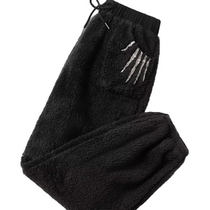 2025 Men's Casual <b>Sherpa</b> <b>Jogger</b> Pants Lightweight Sweat Pants Full Customization Top Trending Wholesale Product Manufacturer - Product Image 1