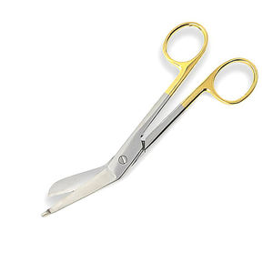 Wholesale Professional Curved Stainless Steel Manual TC Lister Bandage Scissors Tungsten Carbide Insert CE By <b>Blush</b> Surgical - Product Image 1